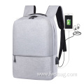 Multifunction USB Charging Men College Books Bags